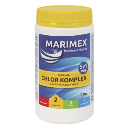 Bazénová chémia MARIMEX Komplex Mini 5v1 0,9 kg