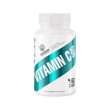 Vitamin C 500 PH Stomach Friendly - Swedish Supplements 60 kaps.