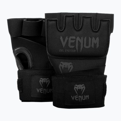 Venum Gélové bandáže Black SS