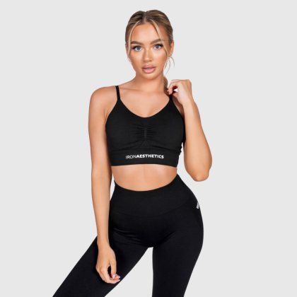 Športová podprsenka Iron Aesthetics Inspire, čierna