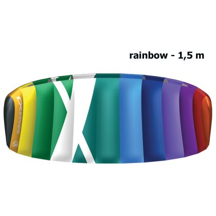 Kite komorový CROSS Air rainbow - veľ. 1,5 m