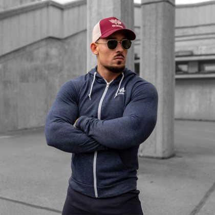 Pánska šiltovka Iron Aesthetics Boost, burgundy/stone