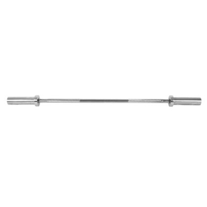 Vzpieračská tyč inSPORTline OLYMPIC OB-47 120cm/50mm • rovná • bez objímok