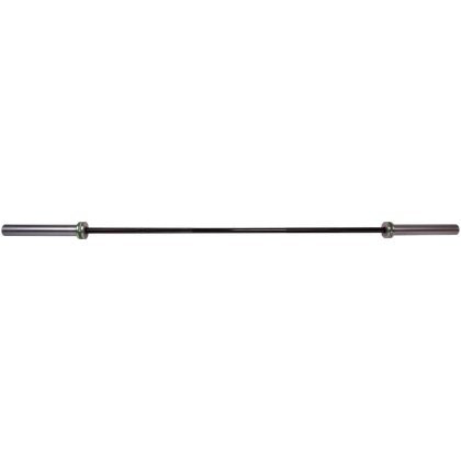 Vzpieračská tyč s ložiskami inSPORTline OLYMPIC OB-80 200cm/50mm • 15kg • do 450kg • bez objímok