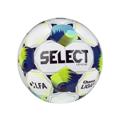 Futbalová lopta SELECT FB League SK Chance Liga 2025/26 5 bielo-modrá