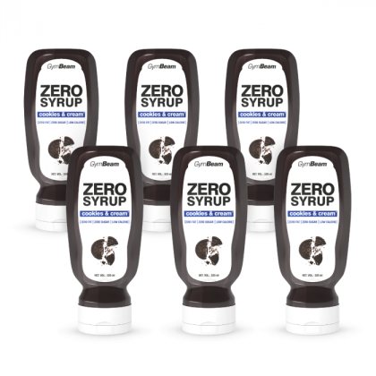 GymBeam ZERO SIRUP Cookies & Cream