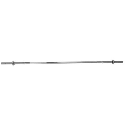 Vzpieračská tyč 160cm/25mm • so závitom a objímkami