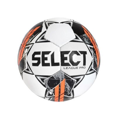 Futbalová lopta SELECT FB League Pro 4 - bielo-šedá