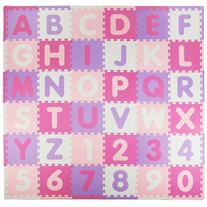 Penové puzzle inSPORTline Alfabino 30x30x1 cm, 36ks