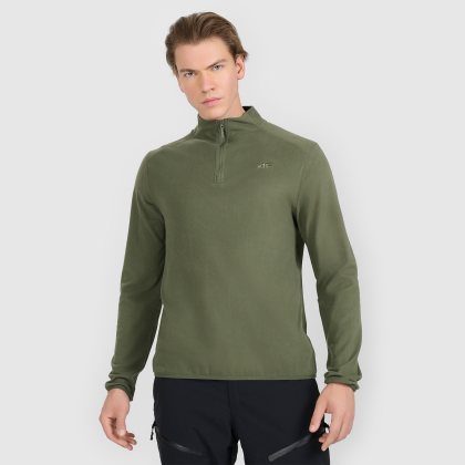 Pánske termoprádlo z flísu (vrch) - khaki