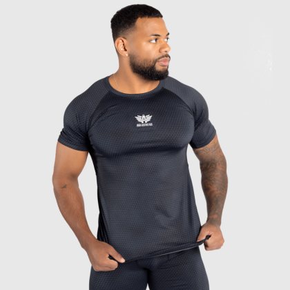 Funkčné tričko Iron Aesthetics Evolution, čierne