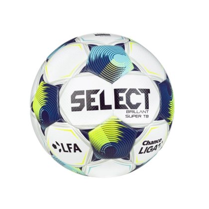 Futbalová lopta SELECT FB Brillant Super TB SK Chance Liga 2025/26 5 bielo-modrá