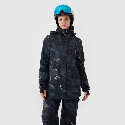 Dámska snowboardová bunda s membránou 10000 - viacfarebná