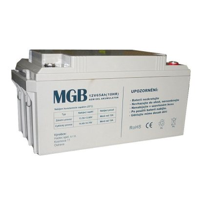 Trakčný akumulátor JYC DG65-12 AGM VRLA GEL 12V/65Ah