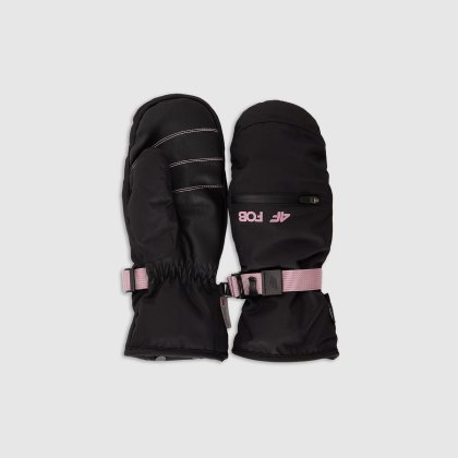 Snowboardové rukavice Thinsulate membrána 10000 dámske - čierne