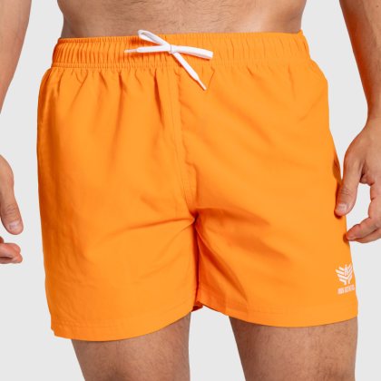 Pánske plavecké šortky Iron Aesthetics Sunshine, oranžové
