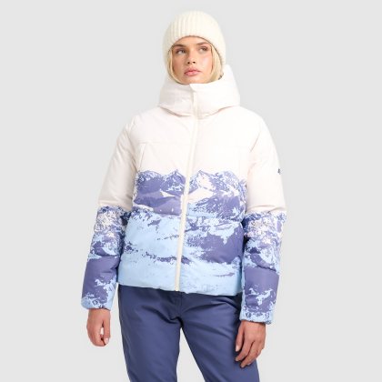 Dámska lyžiarska bunda membrána 5000 - multicolor