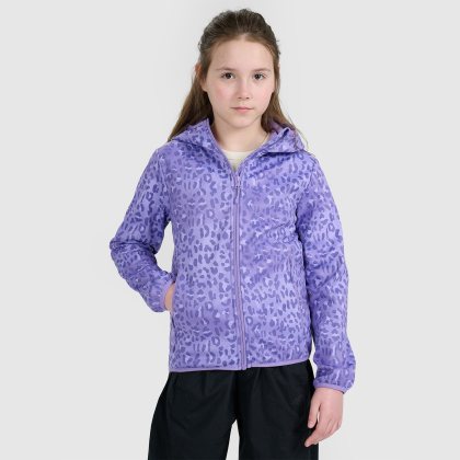 Dievčenská softshellová bunda vetruodolná membrána 5000 - multicolor