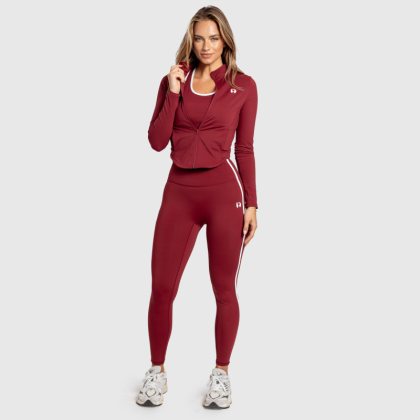 Fitness súprava Iron Aesthetics Define, bordová