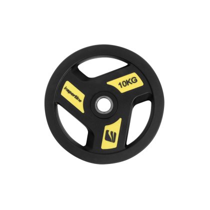 Pogumovaný kotúč inSPORTline Herk 10 kg 30 mm