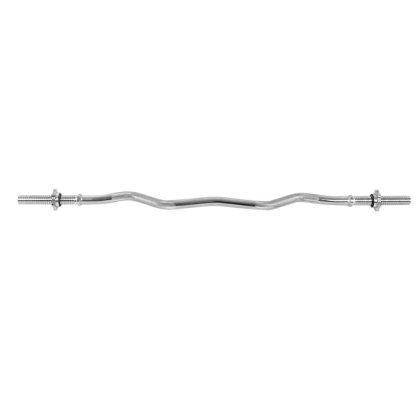 Vzpieračská tyč inSPORTline RB-47CT 120cm/30mm • ohýbaná • so závitom a objímkami