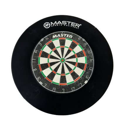 Akčný set - sisalový terč MASTER Grande 45 cm + okružie k terču MASTER - 4 dielne