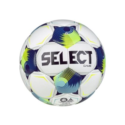 Futbalová lopta SELECT FB Game SK Chance Liga 2025/26 5 bielo-modrá