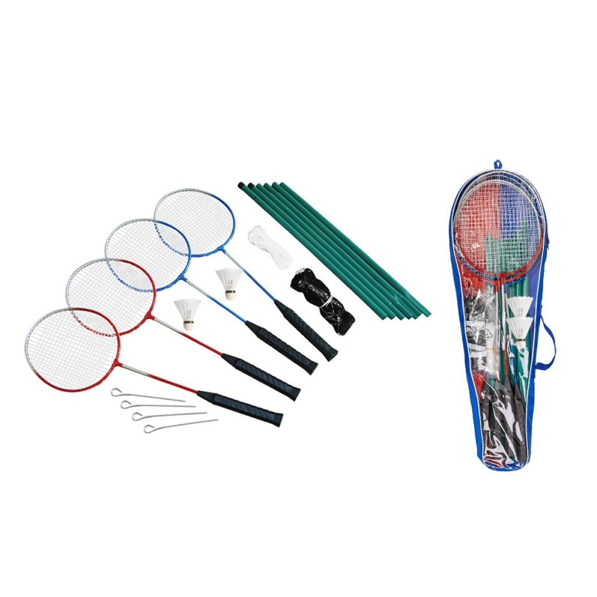 Bedmintonový set MASTER Fun 4 so sieťou · záber 1