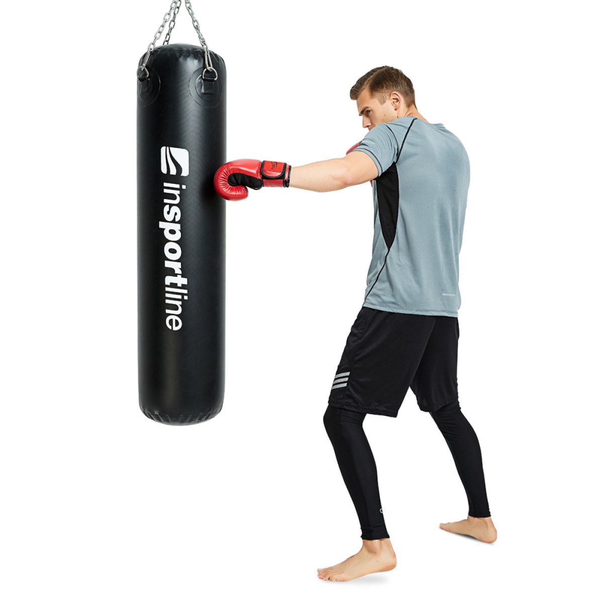 Vodný boxovací vak inSPORTline Wabaq 29x120cm / 80l · záber 1