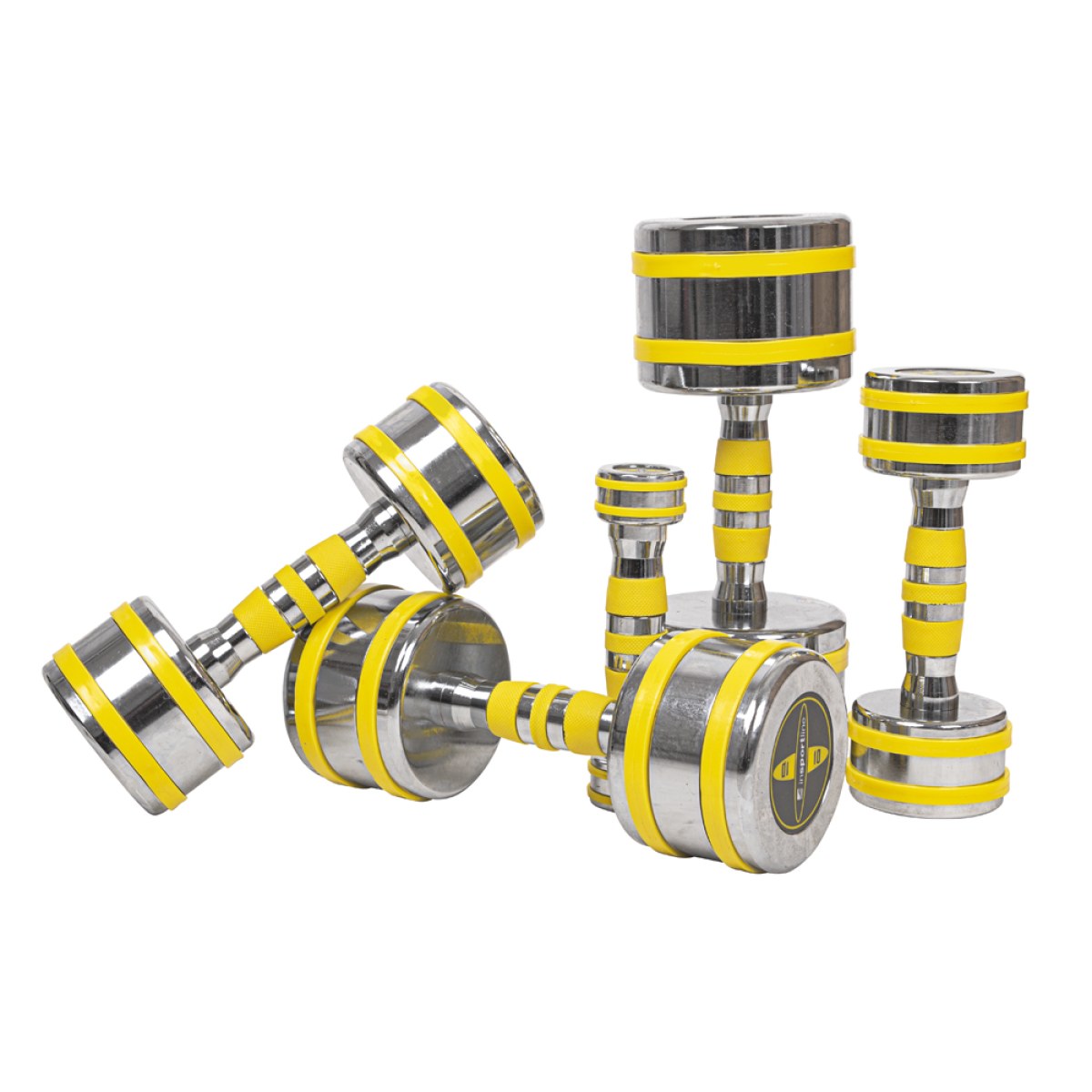 Chrómová činka inSPORTline Yellsteel 7 kg · záber 3