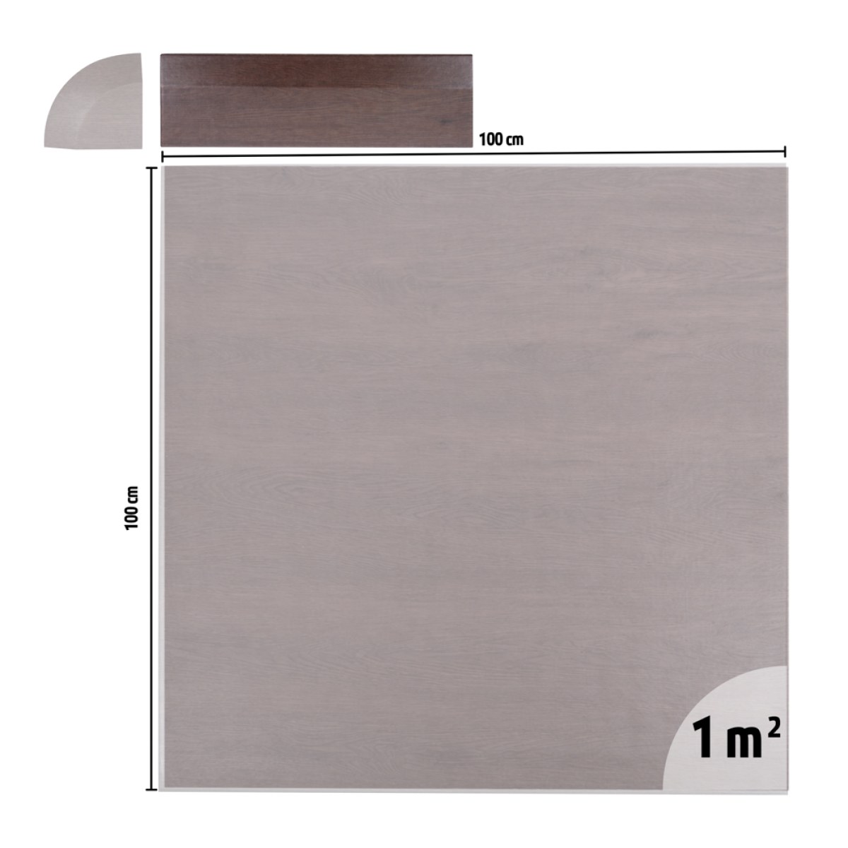 inSPORTline Nájezd pro podložky Luxteko Waffle 2cm 1ks drevo · záber 5