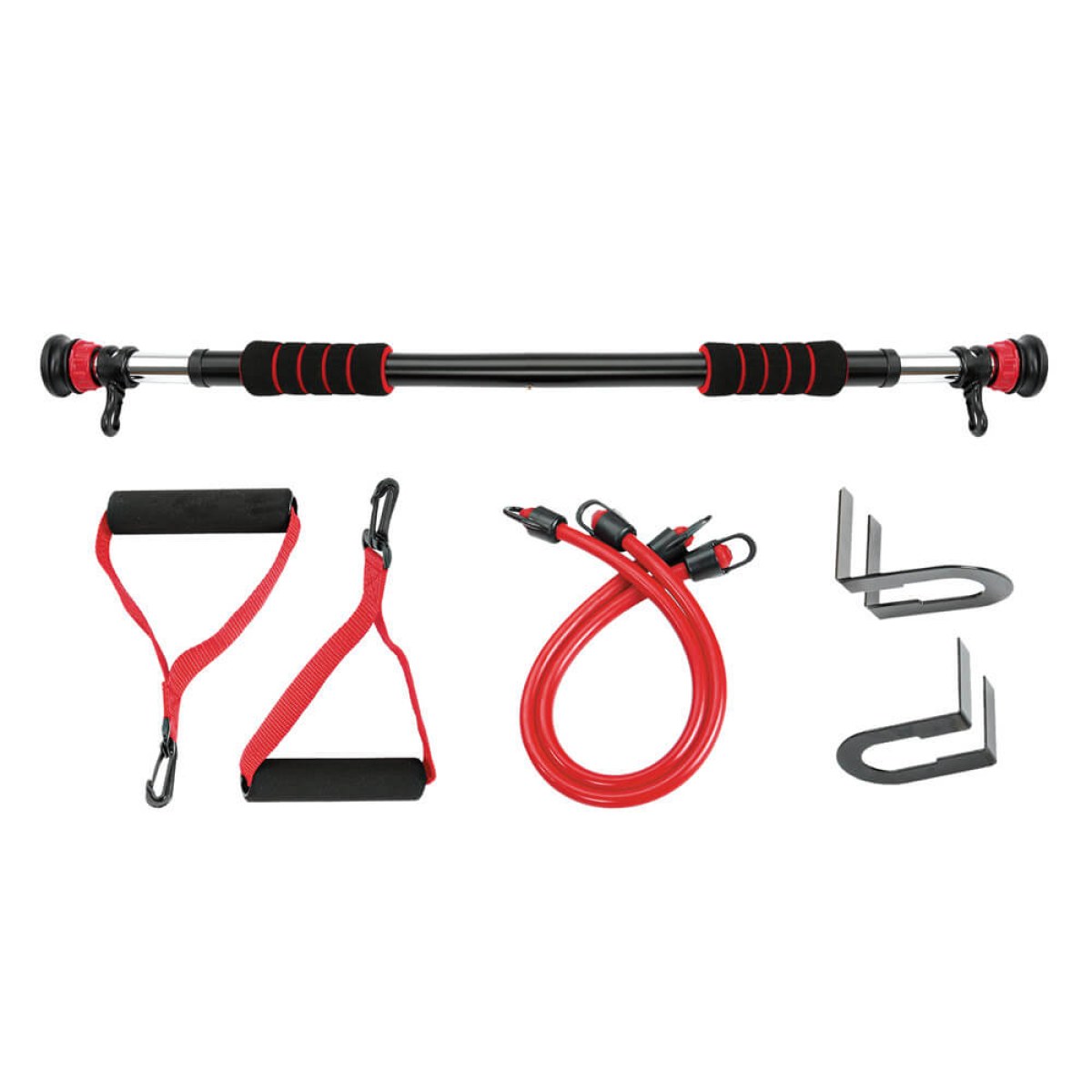 Dvojitá závesná hrazda inSPORTline Double Lift · záber 1