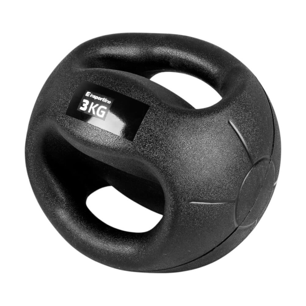 Medicinbal s úchopmi inSPORTline Grab Me 3 kg · záber 1