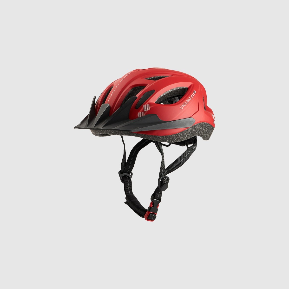 Detská cyklistická prilba - červená · záber 1