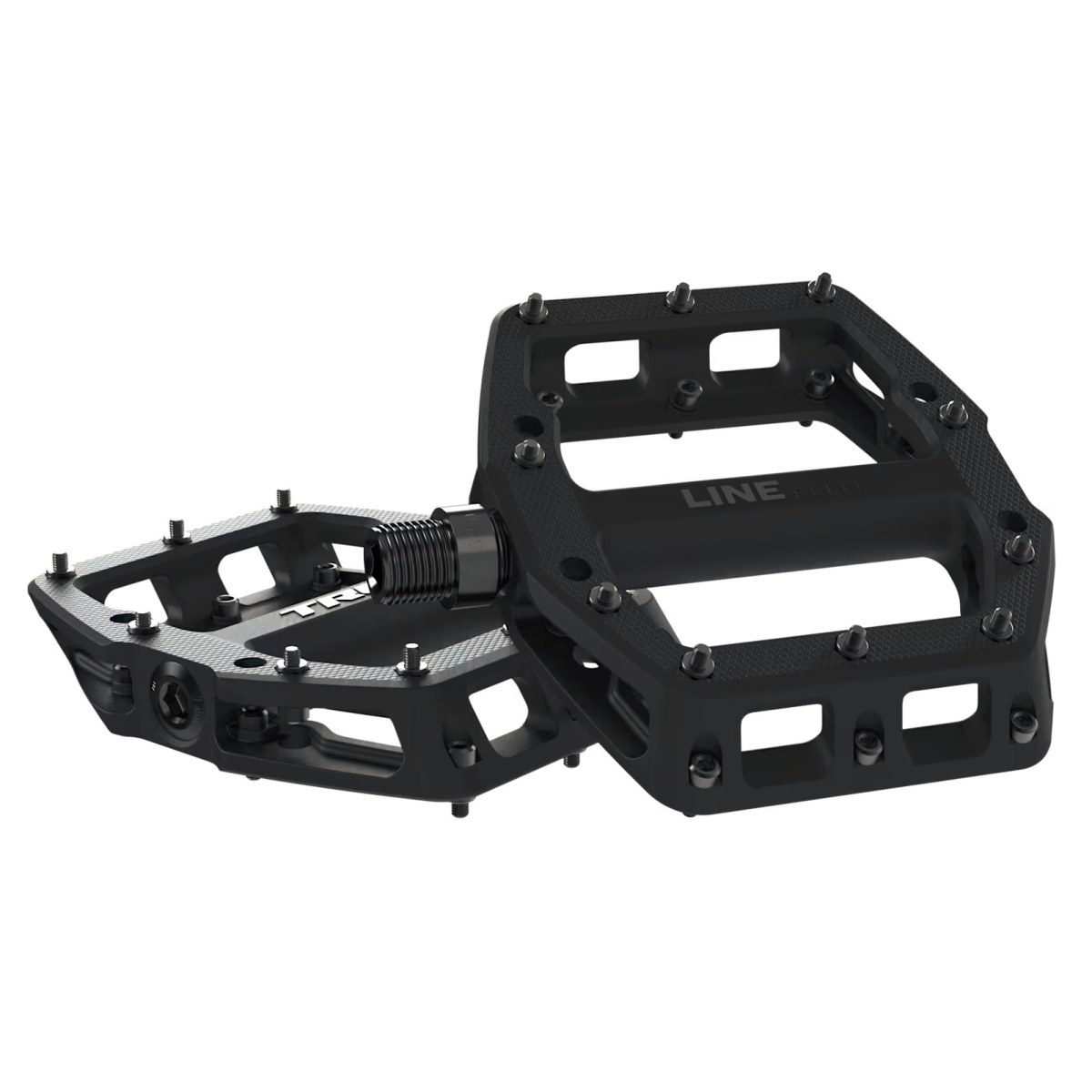 Trek Line Elite Flat Pedals - Farba: Červená · záber 9