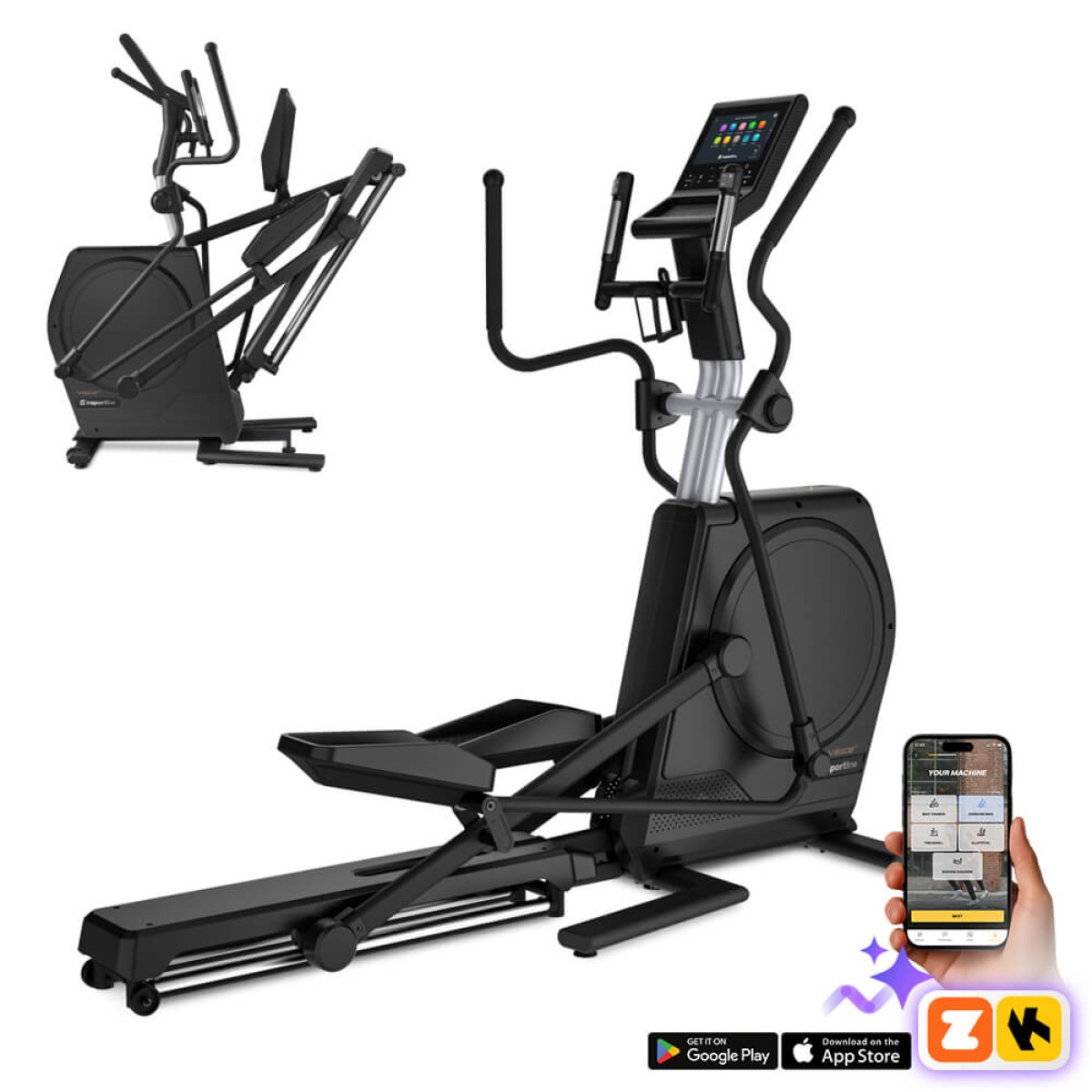 Eliptical inSPORTline Velocer ET · záber 1