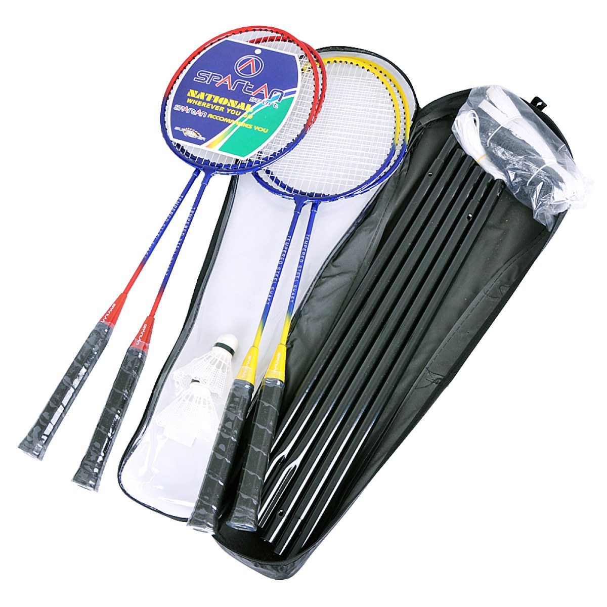 Spartan Badmintonový set se sítí pro 4 hráče · záber 1