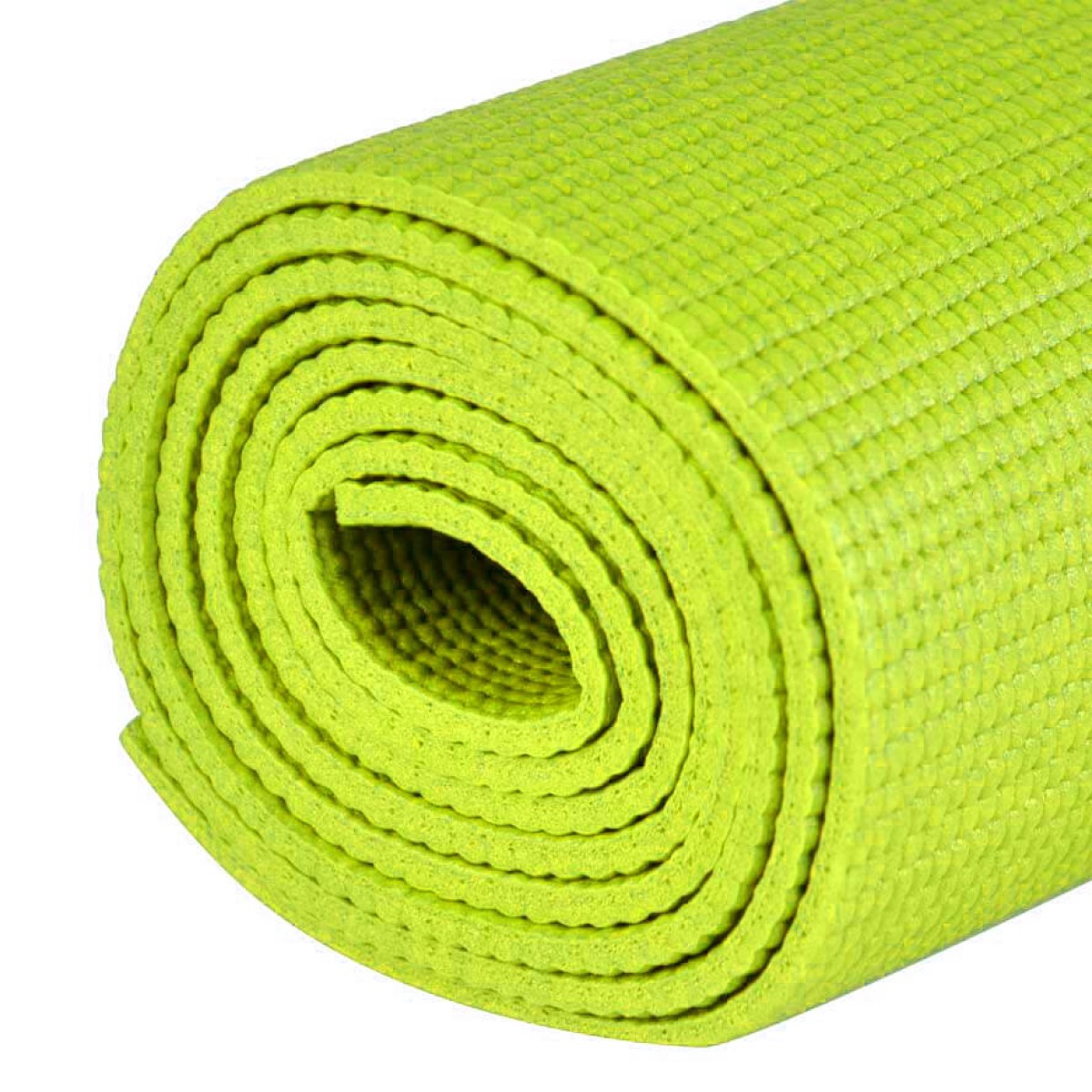 Karimatka inSPORTline Yoga 173x60x0,5 cm - Farba: Zelená · záber 5