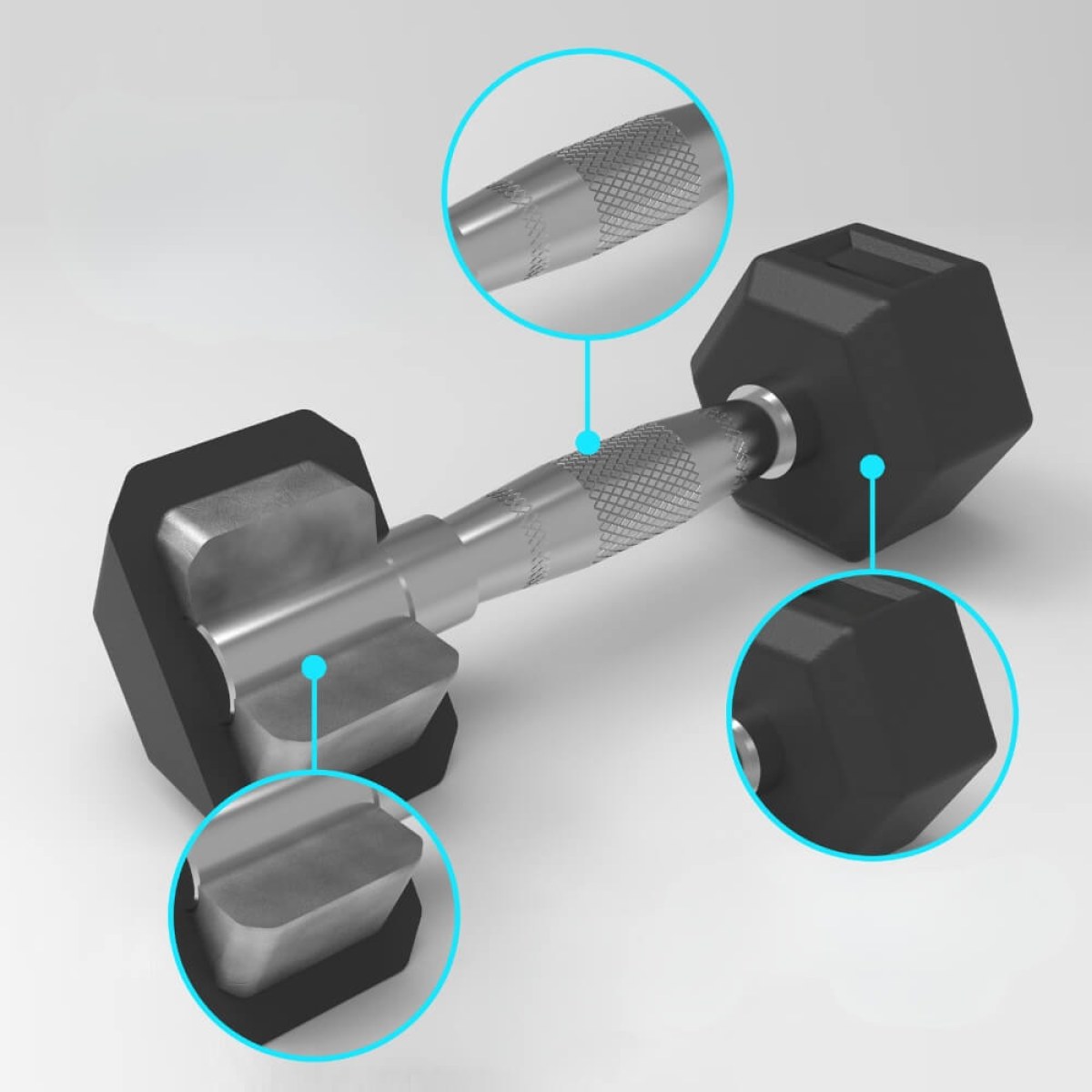 inSPORTline Hexclusive 10 kg · záber 2
