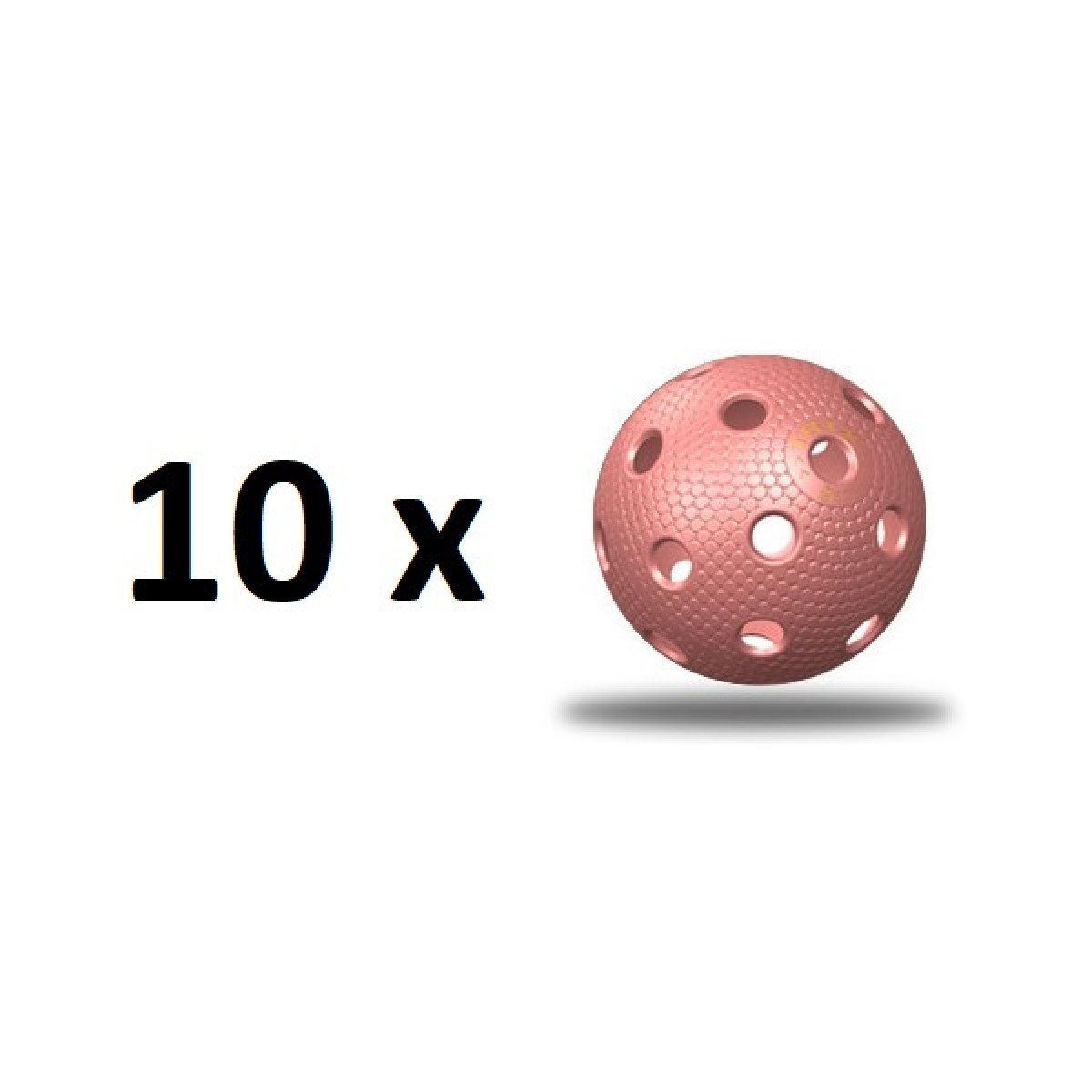 Florbalová loptička TRIX IFF - jahodová - 10 ks · záber 1