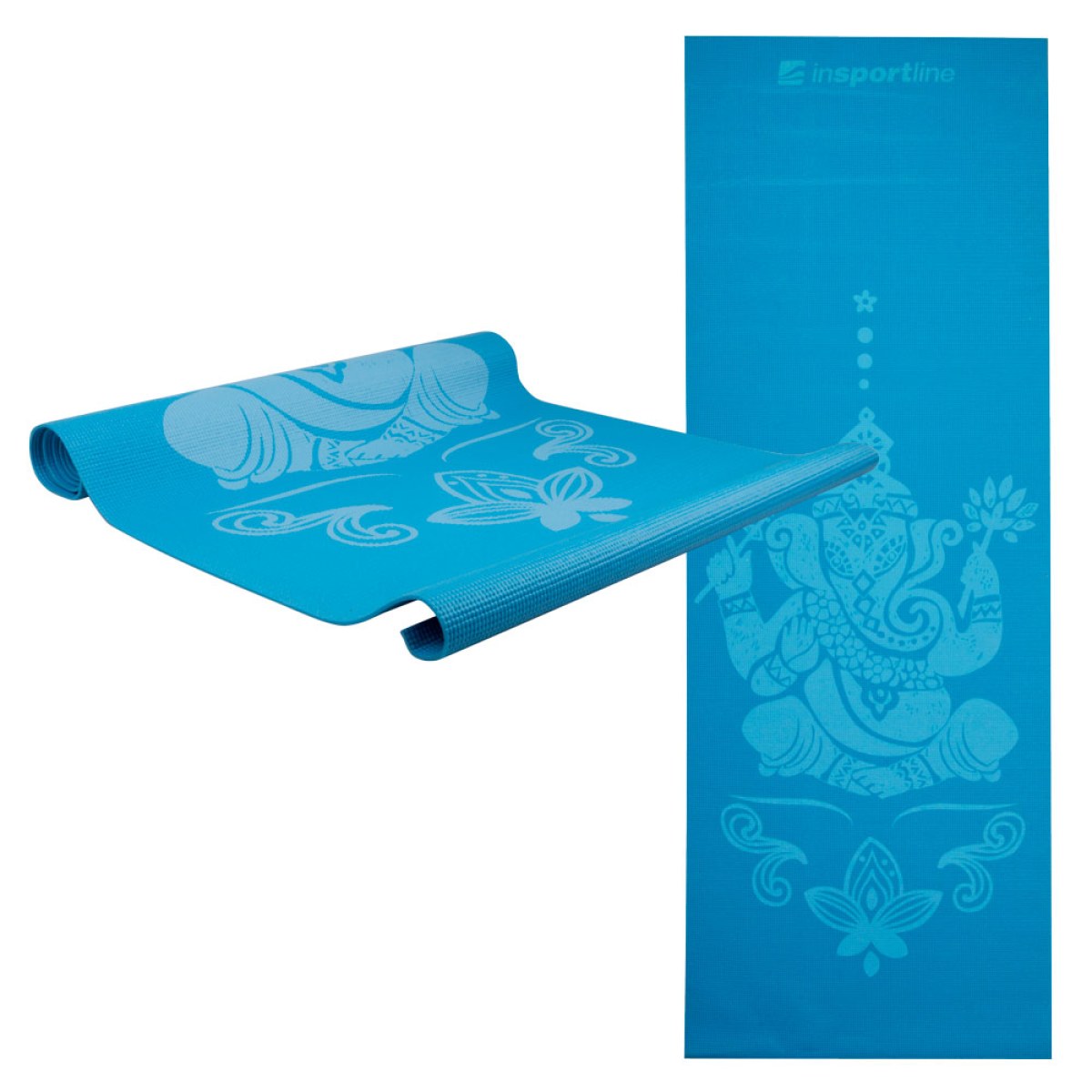 Karimatka inSPORTline Spirit 172x61x0,3 cm - Farba: Modrá · záber 1