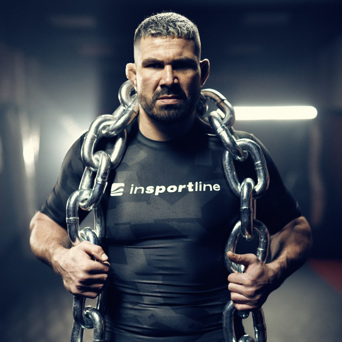 Vzpieračská reťaz inSPORTline Chainbos 15 kg · záber 3