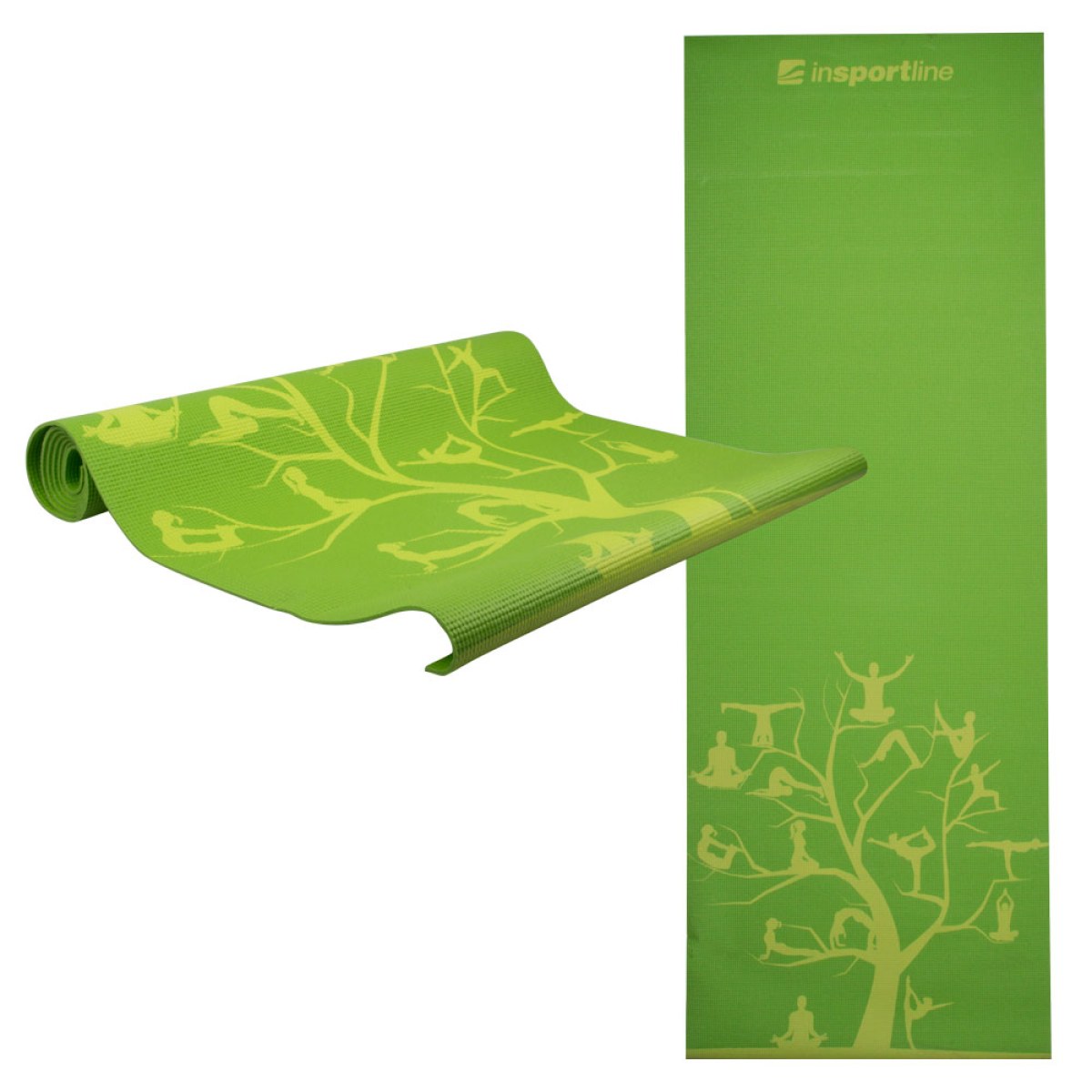 Karimatka inSPORTline Spirit 172x61x0,3 cm - Farba: Zelená · záber 1