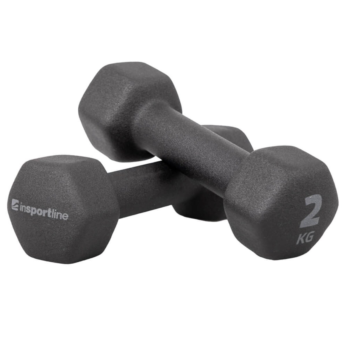 Neoprénové činky inSPORTline ON-X Renbell 2 x 2 kg · záber 1