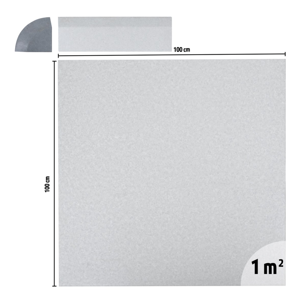 inSPORTline Roh pro podložky Luxteko Waffle 2cm 1ks mramor · záber 3