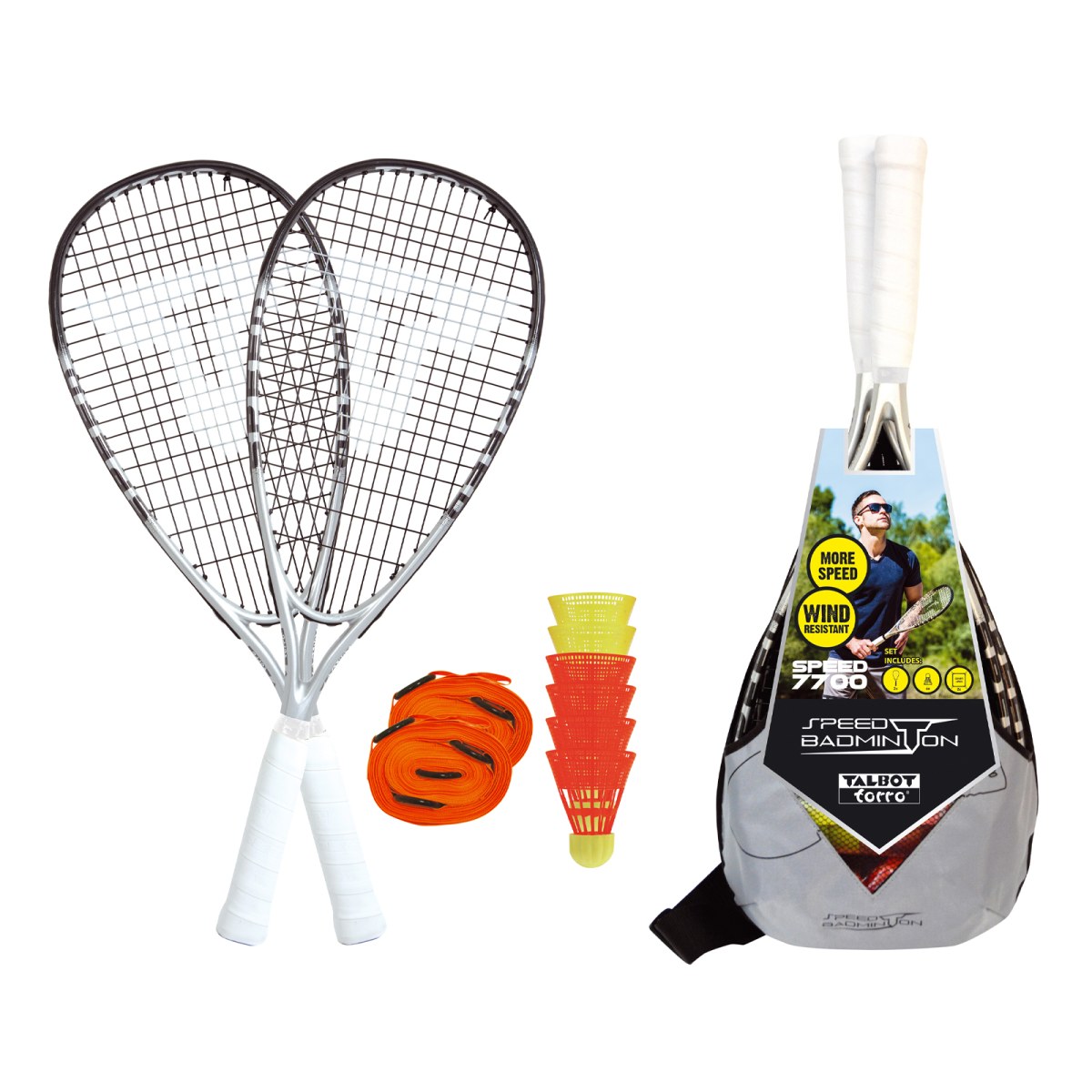 Speed ​​bedmintonový set TALBOT TORRO Speed ​​7700 · záber 1