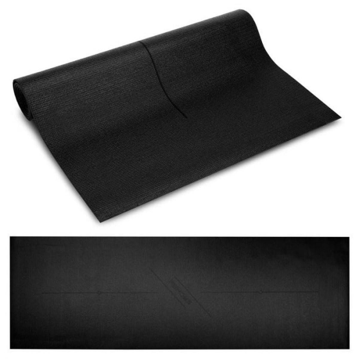 Spokey Podložka na cvičenie Lightmat II 4mm čierna · záber 1