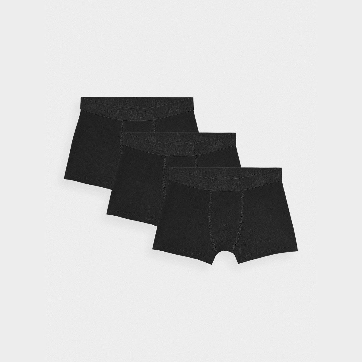 Chlapčenské boxerky (3-pack) - čierne · záber 1