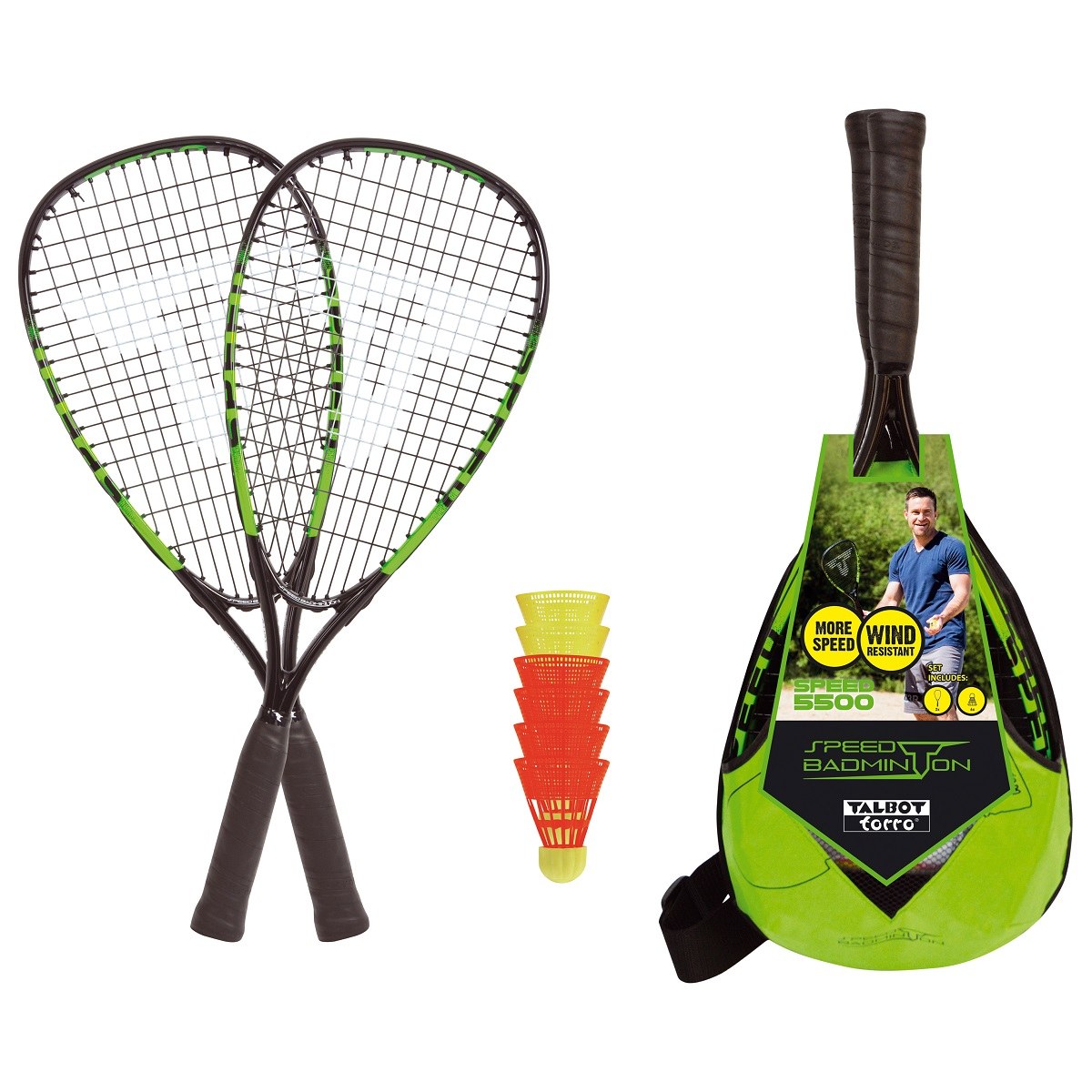 Speed bedmintonový set TALBOT TORRO Speed 5500 · záber 1