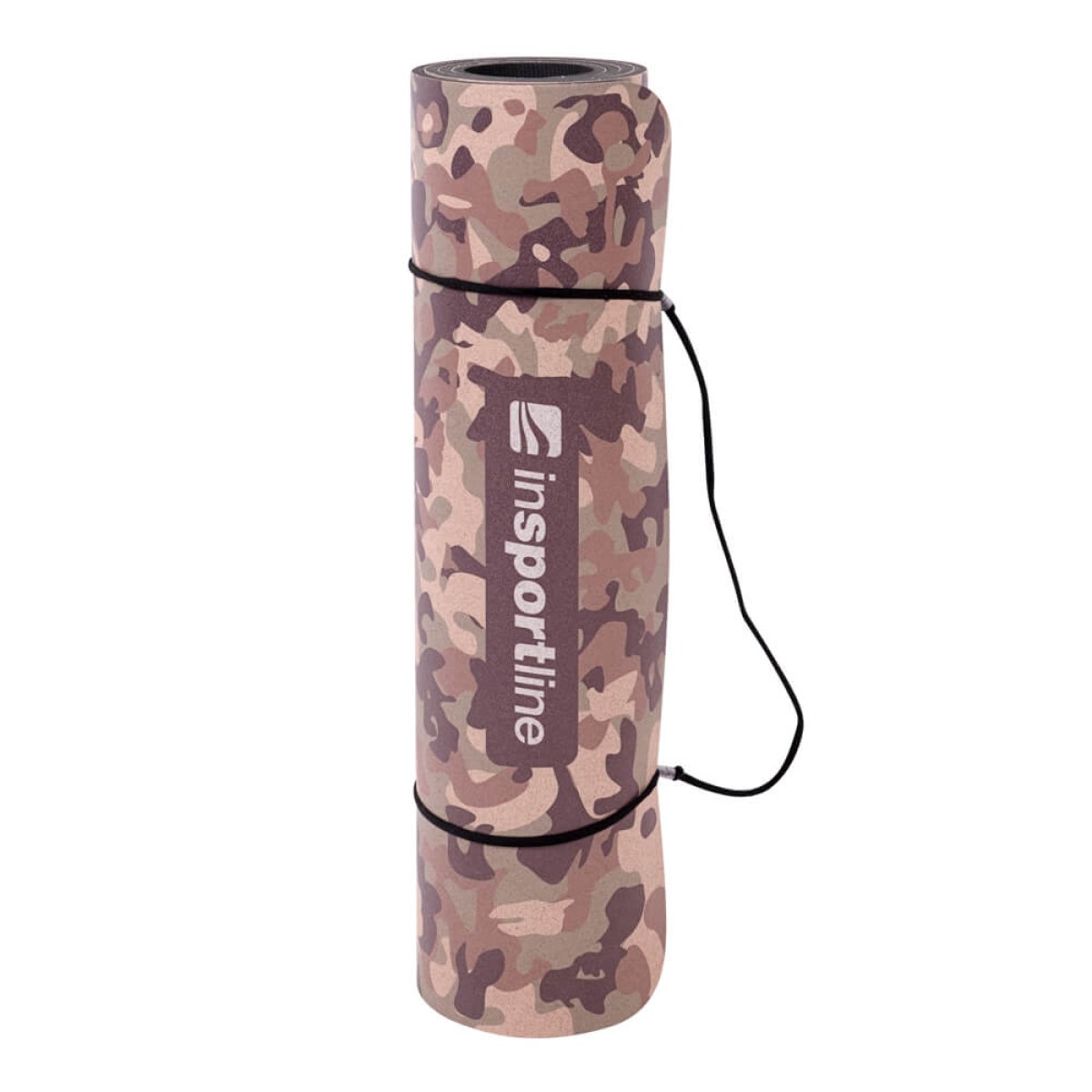 Karimatka inSPORTline Camu 173x61x0,8 cm - Farba: Hnedý Maskáč · záber 2